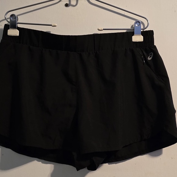 ASICS Women's Athletic Black Shorts - Picture 2 of 16